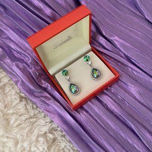 Swarovski Crystal iridescent earrings